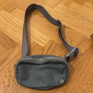 lululemon athletica Charcoal Belt Bag